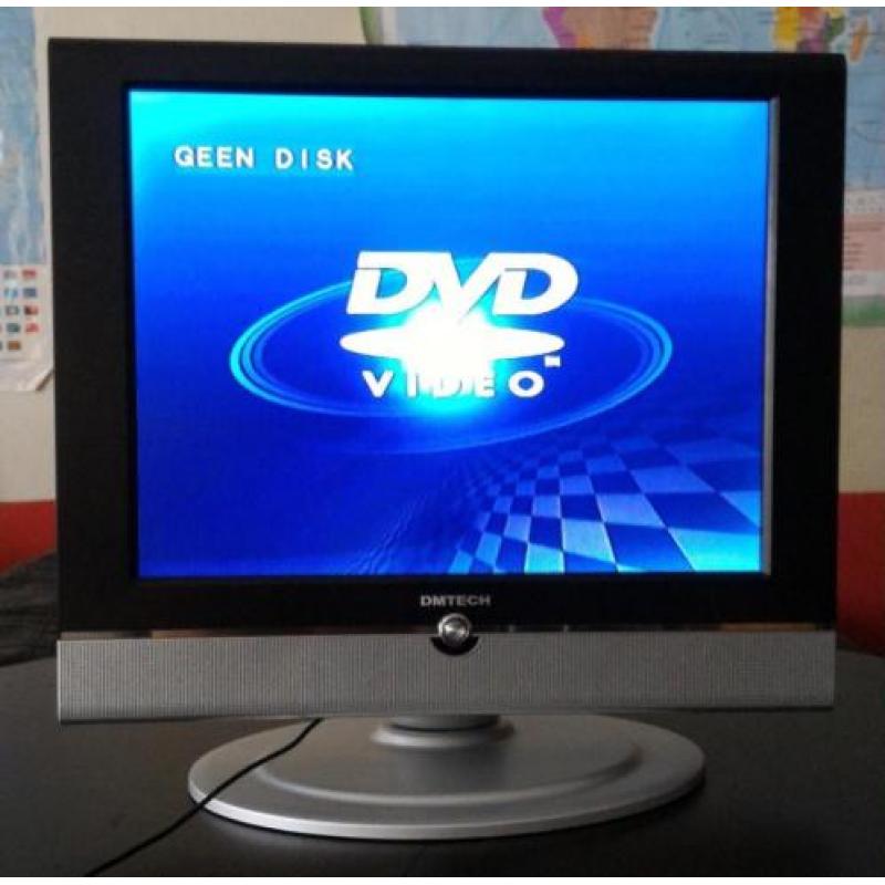 DMtech LCD TV/DVD combi, 20"