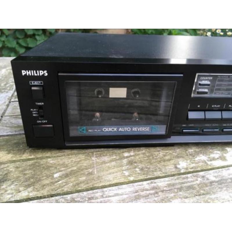 Philips Stereo Cassettedeck FC566