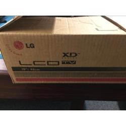 LG 19 inch LCD TV