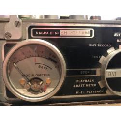 Nagra III in originele tas !