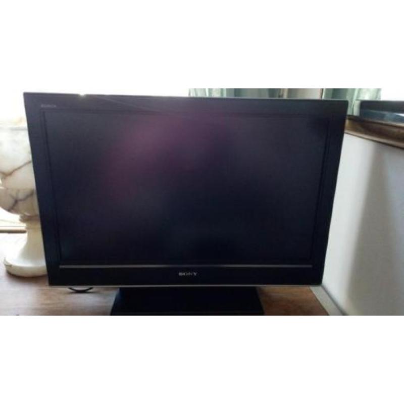 Sony Bravia LCD TV 32 inch / 79 cm KDL-32D3000 zwart op voet