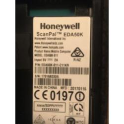 Honeywell PDA: ScanPal EDA50K, met oplaadstation