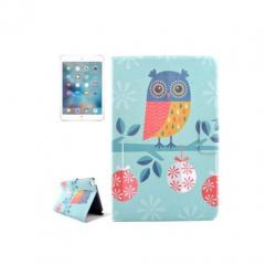 iPad mini 4 - hoes, cover, case - PU leder - uilen + Boom pr