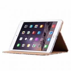 Ntech iPad Air Ster & Denim Design Booktype Kunstleer Hoesj