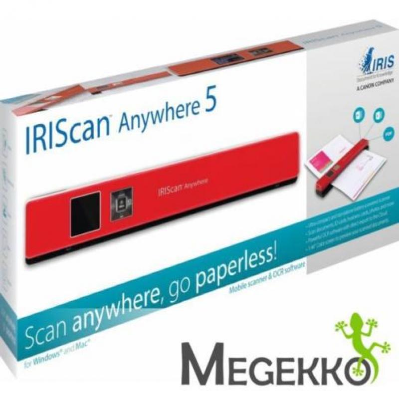 I.R.I.S. IRIScan Anywhere 5 ADF A4 Rood