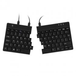 R-go split ergonomisch toetsenbord, qwerty (nordic), zwar...