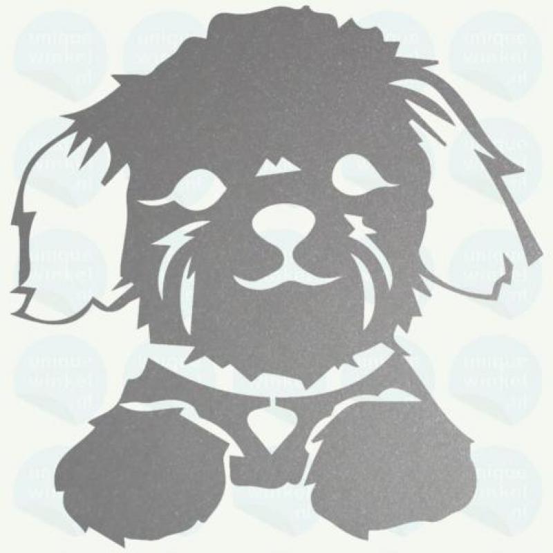 shih tzu - auto sticker Uniquewinkel