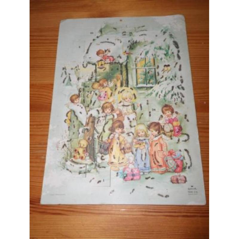 Hallmark Adventkalender / Adventkalender Popprint 1979