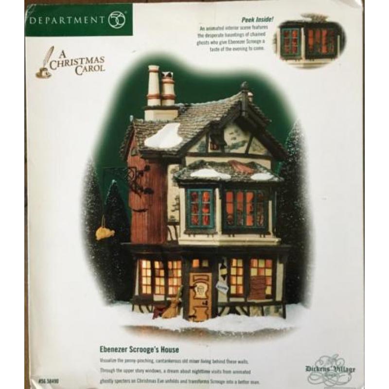 Department 56 Ebenezer Scrooges House