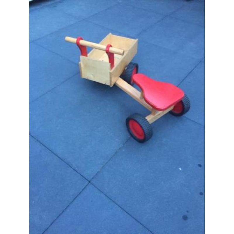 Bakfiets kind rood