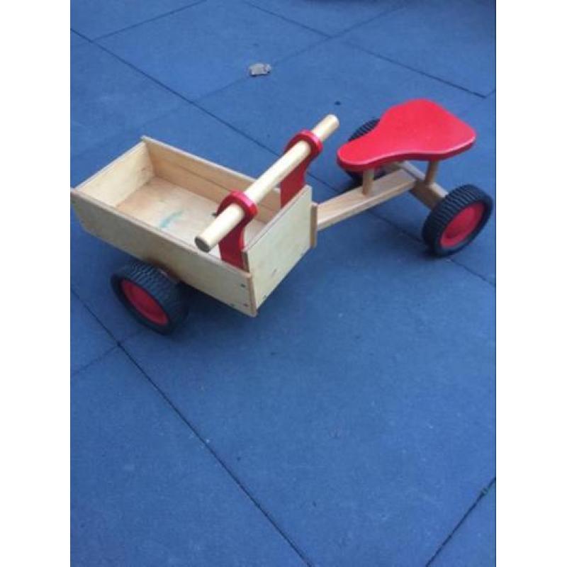 Bakfiets kind rood