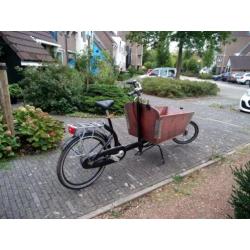 Bakfiets met hoes