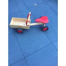 Bakfiets kind rood