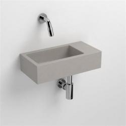 Fontein Clou Flush 3 Rechts 36x18x9 cm Beton (Zonder Kraa...