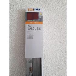 Soluna aluminium jalouzie zilver 160x240 NIEUW!!