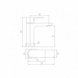 Fonteinkraan Go Dynamic 11.5x4x13 cm Chroom