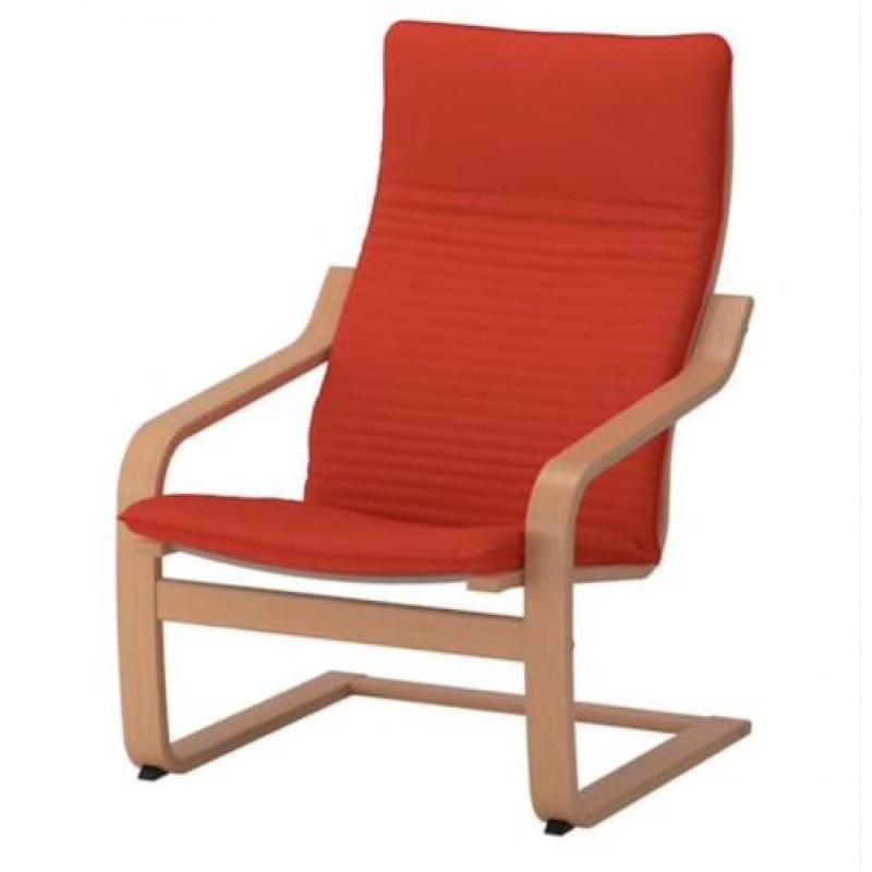 Fauteuil met voeten bankje