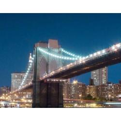 aanbieding Fotobehang 400x280cm skyline new york voor €50