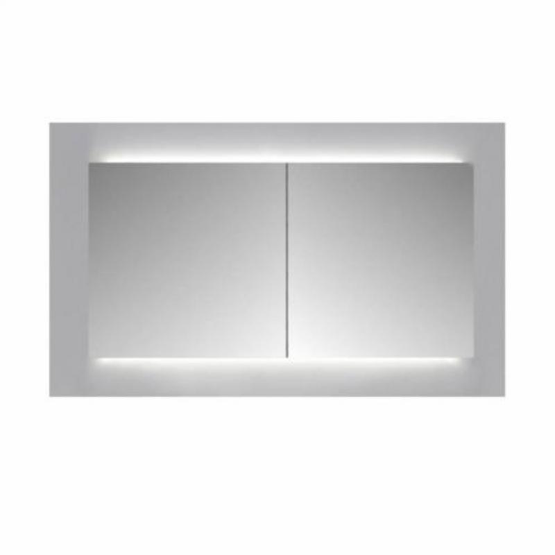 Spiegelkast Sanicare Qlassics Ambiance 90 cm 2 Deuren Ant...