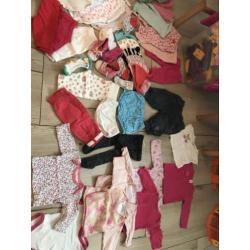 Kleding baby meisje maat 50 pakket met meerdere items (001)