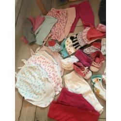 Kleding baby meisje maat 50 pakket met meerdere items (001)