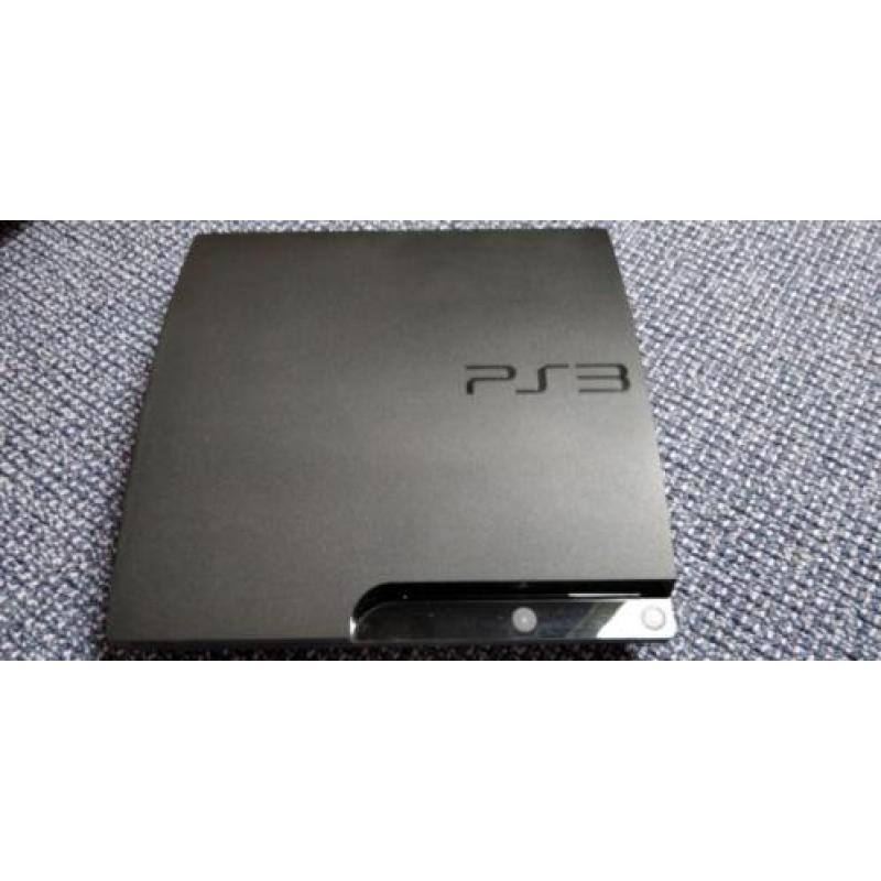 Playstation 3 slim 160 GB, originele controllers en spellen