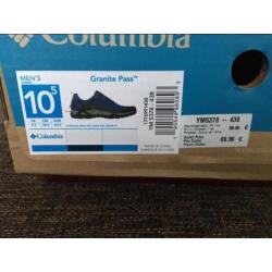 Columbia wandel schoenen trail berg maat 43,5 Nieuw 9,5