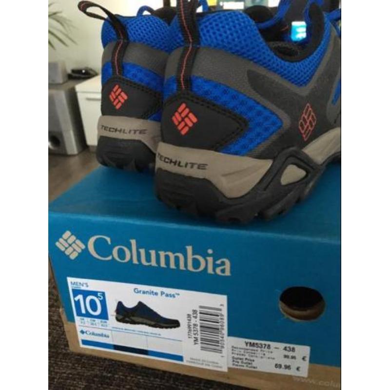 Columbia wandel schoenen trail berg maat 43,5 Nieuw 9,5